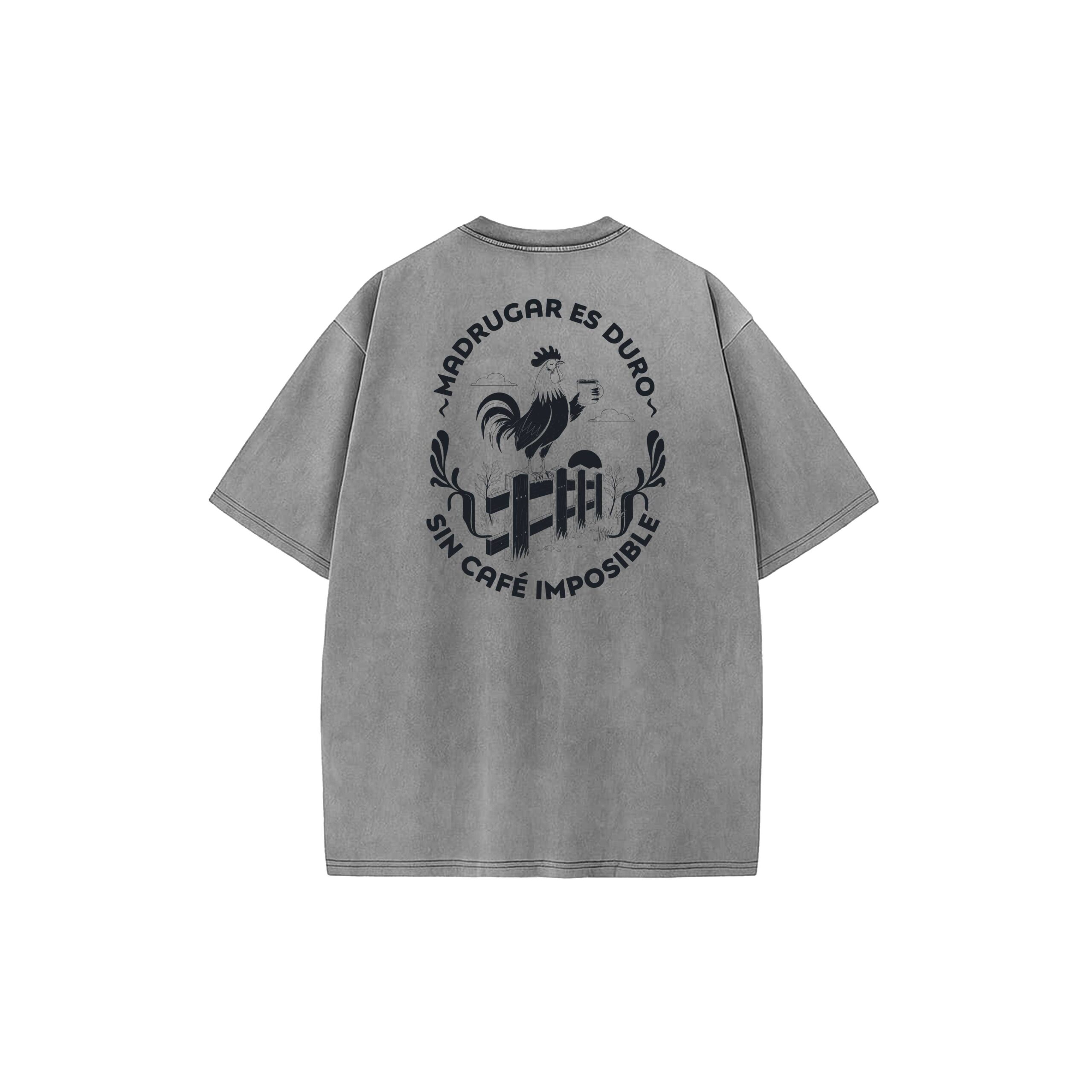 Camisa Gallo gris